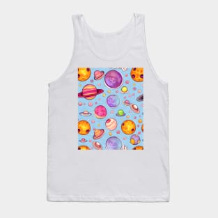 Emoji Planets Tank Top